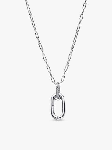 Libra Medallion Charm Necklace