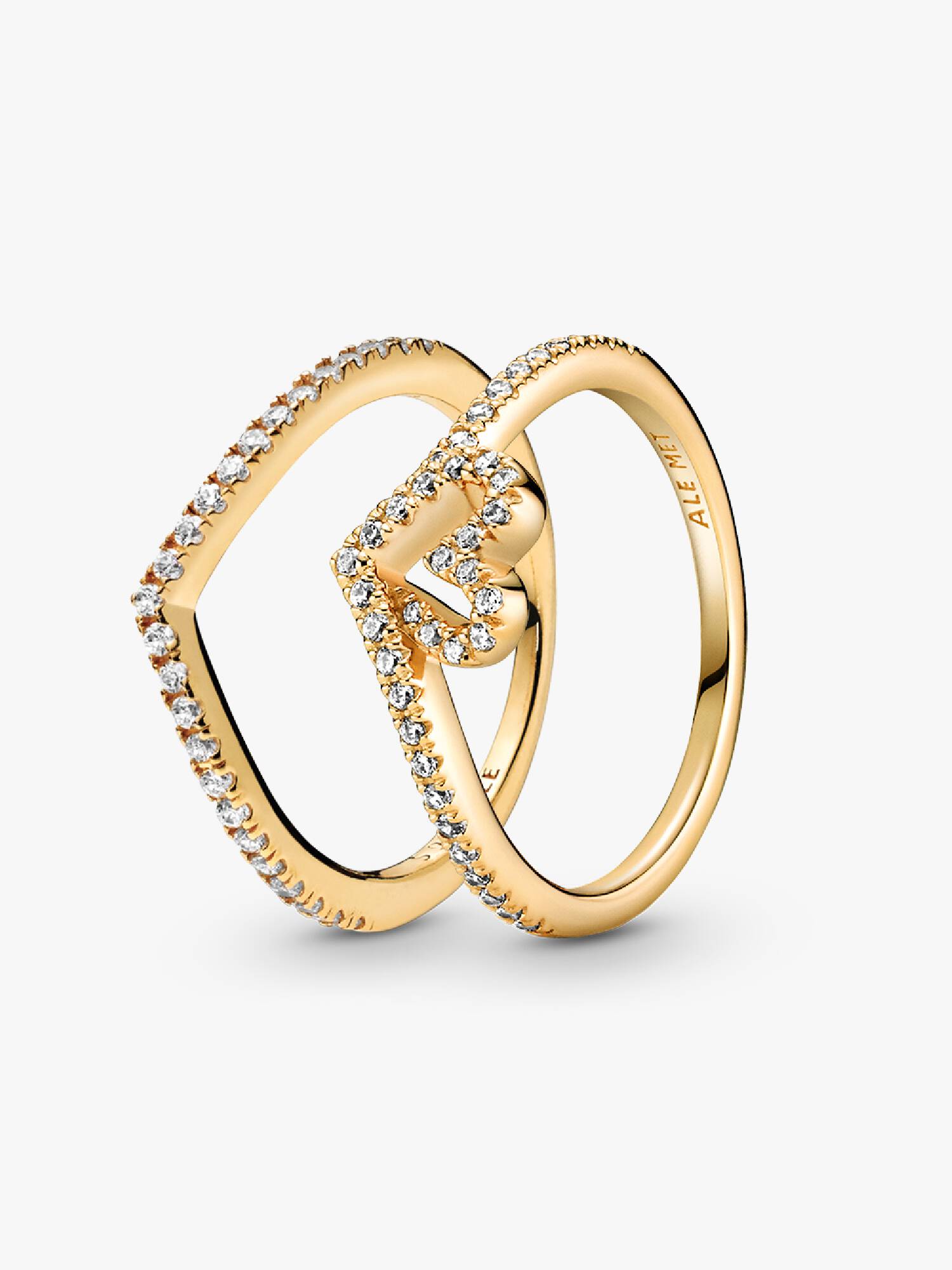Better Together Wishbone Ring Set