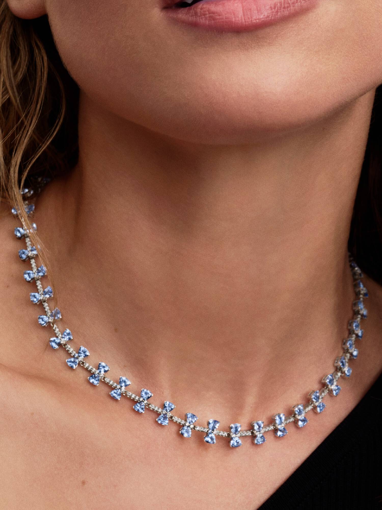 Collier Boucle bleue Bridgerton