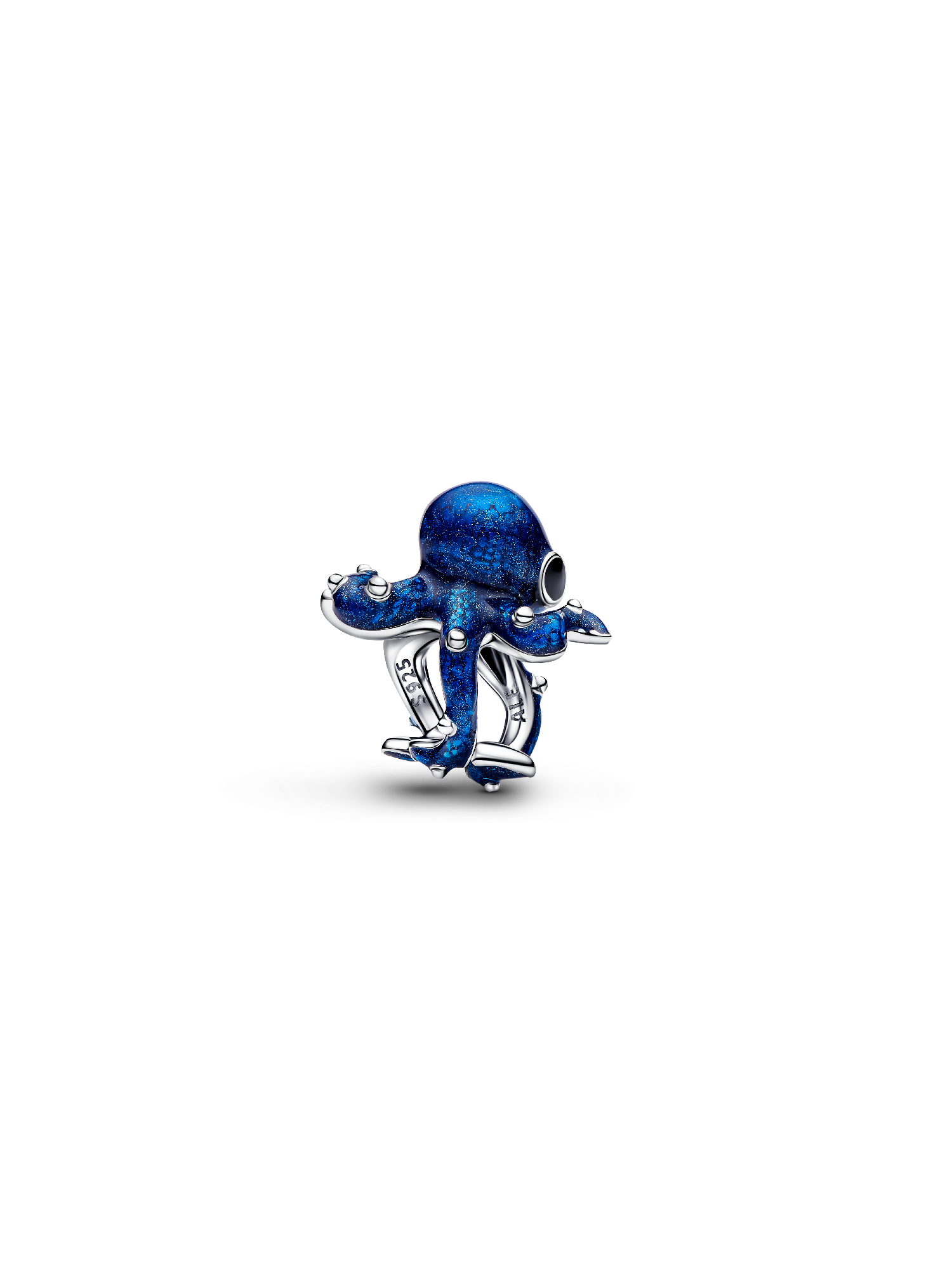 Blue Octopus Charm