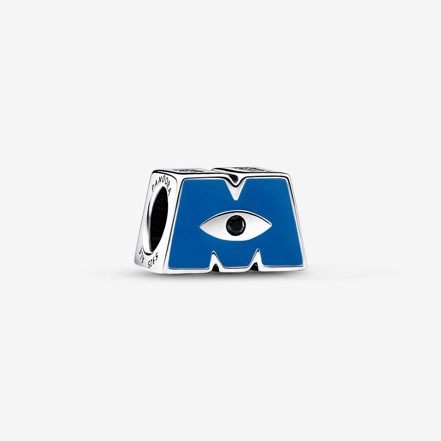 VENTE FINALE -Charm Logo M de Monstres, Inc. de Disney Pixar image number 0