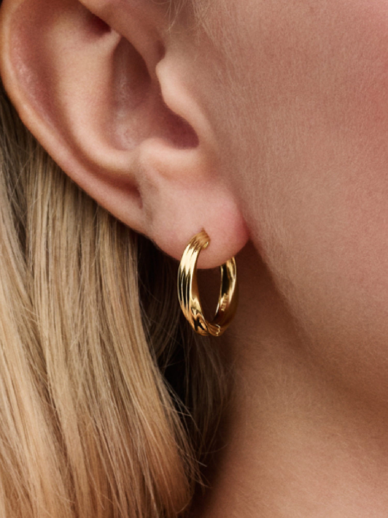 Twisted Hoop Earrings