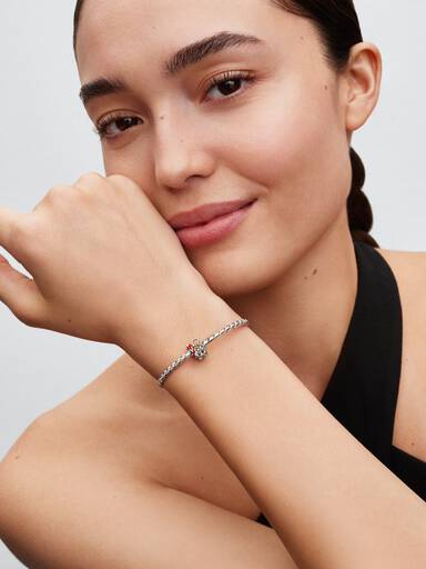 Gingerbread Man Openwork Charm