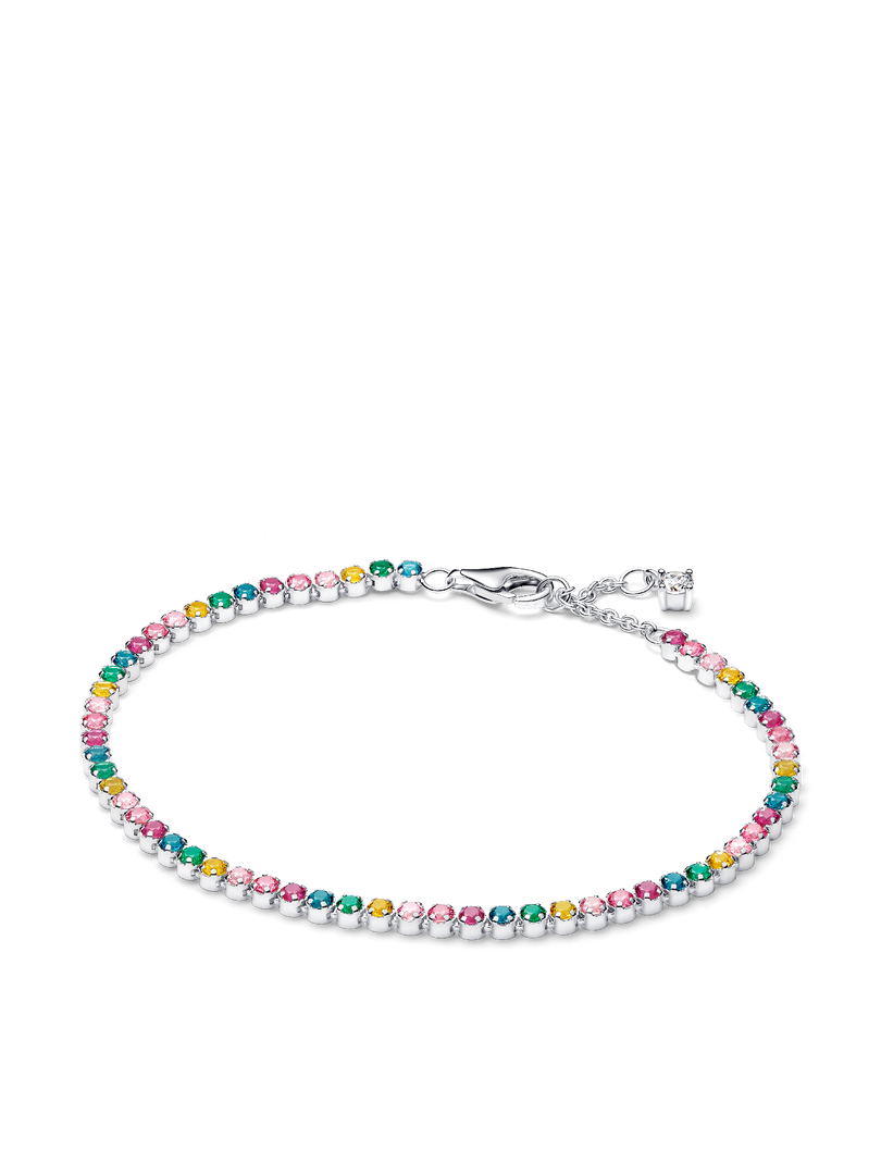 Rainbow Tennis Necklace & Bracelet Set