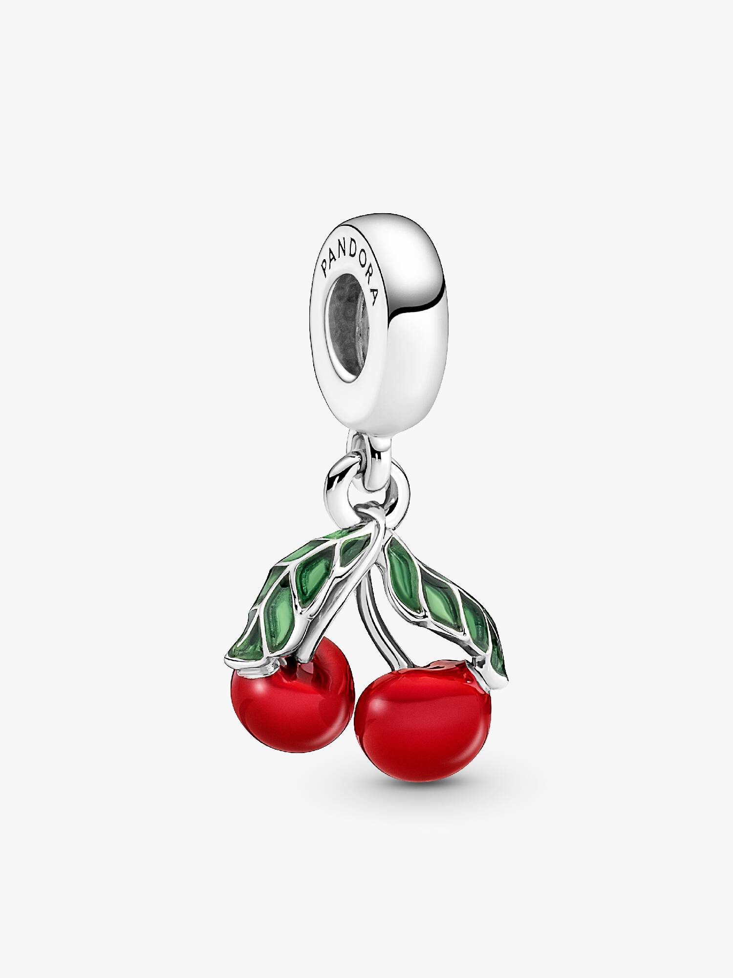 Charm-pendentif Cerise asymétrique