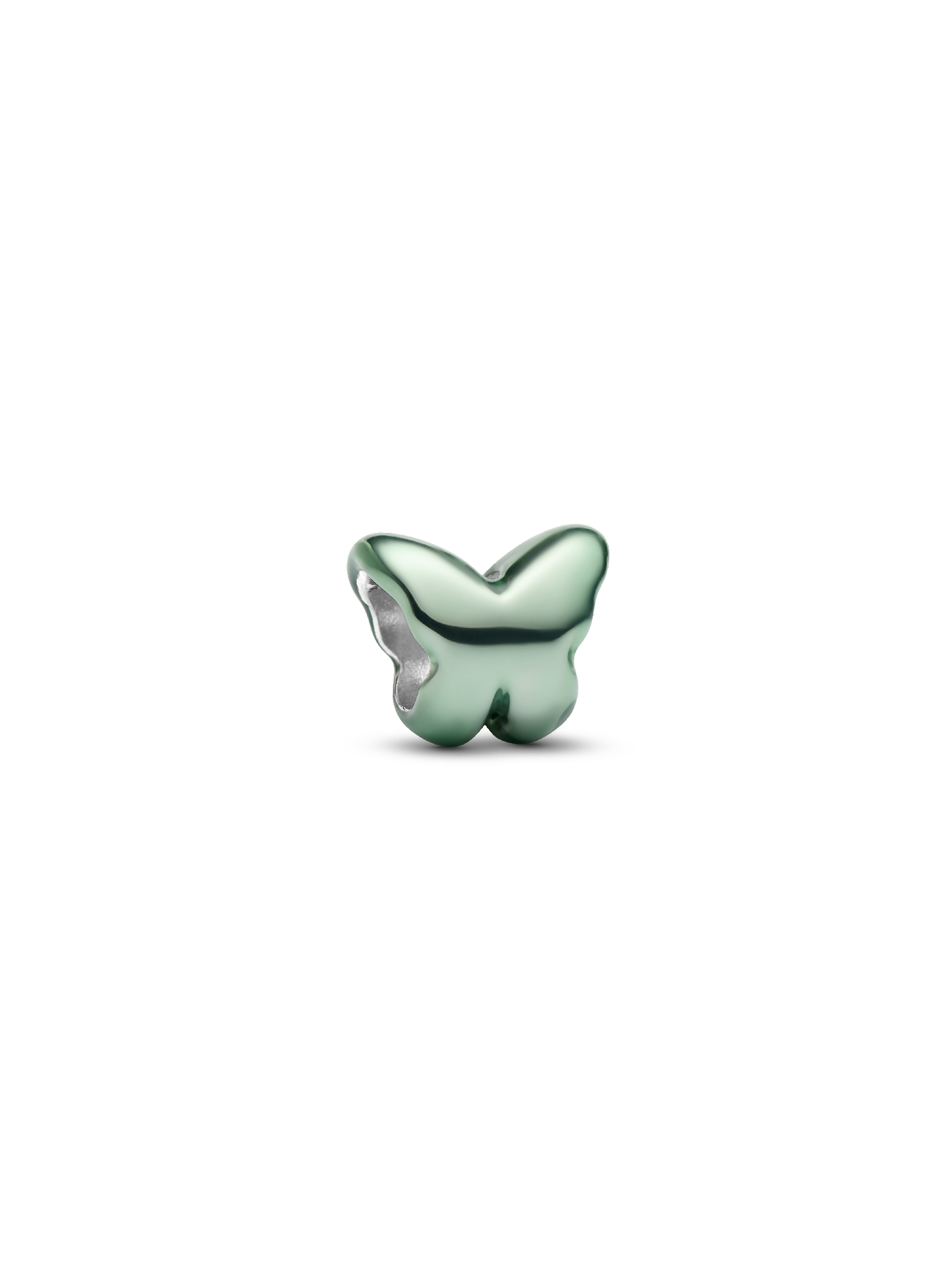 Mini charm Papillon vert