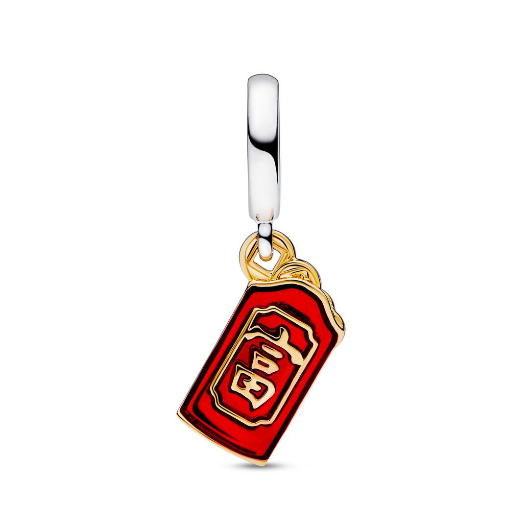 Two-tone Red Envelope Dangle Charm