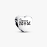 Engravable Soccer Mom Heart Charm Engravable Soccer Mom Heart Charm