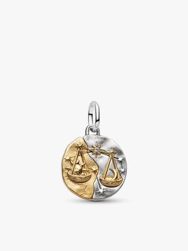 Libra Medallion Charm Bracelet