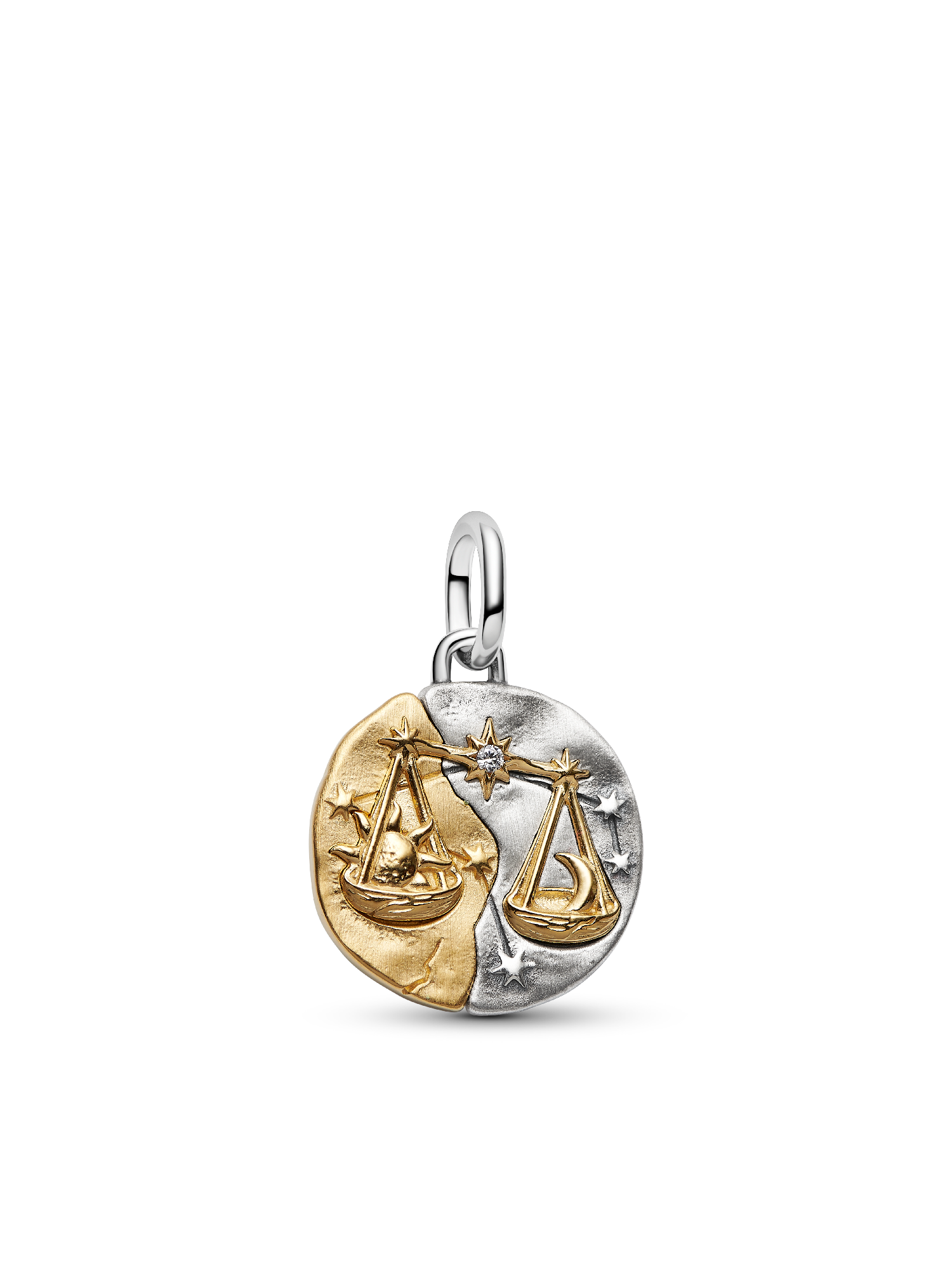Libra Medallion Charm Necklace