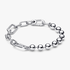 Metal Bead & Link Chain Bracelet Metal Bead & Link Chain Bracelet
