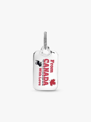 Canada Postcard Dangle Charm