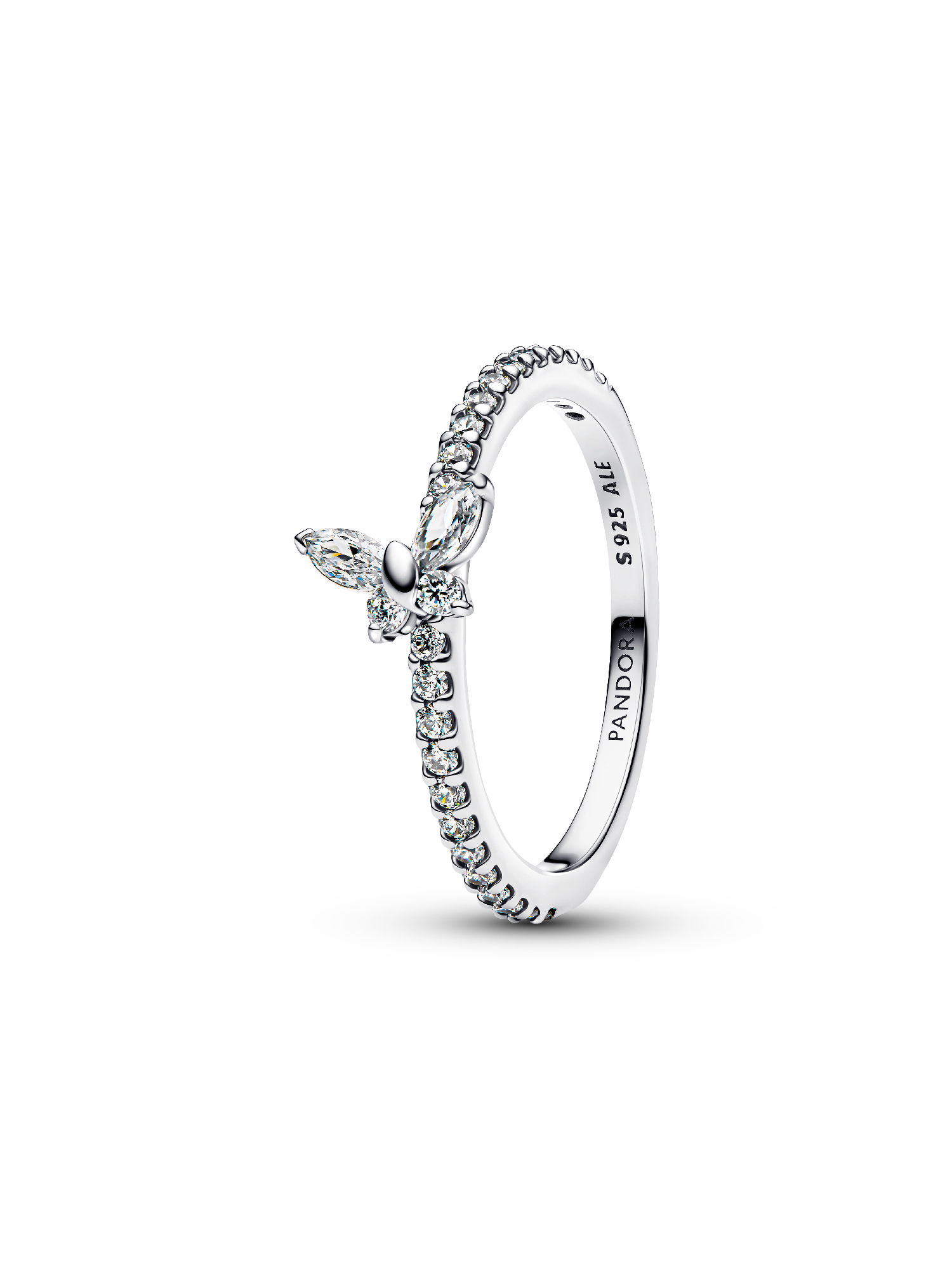 Sparkling Butterfly Ring