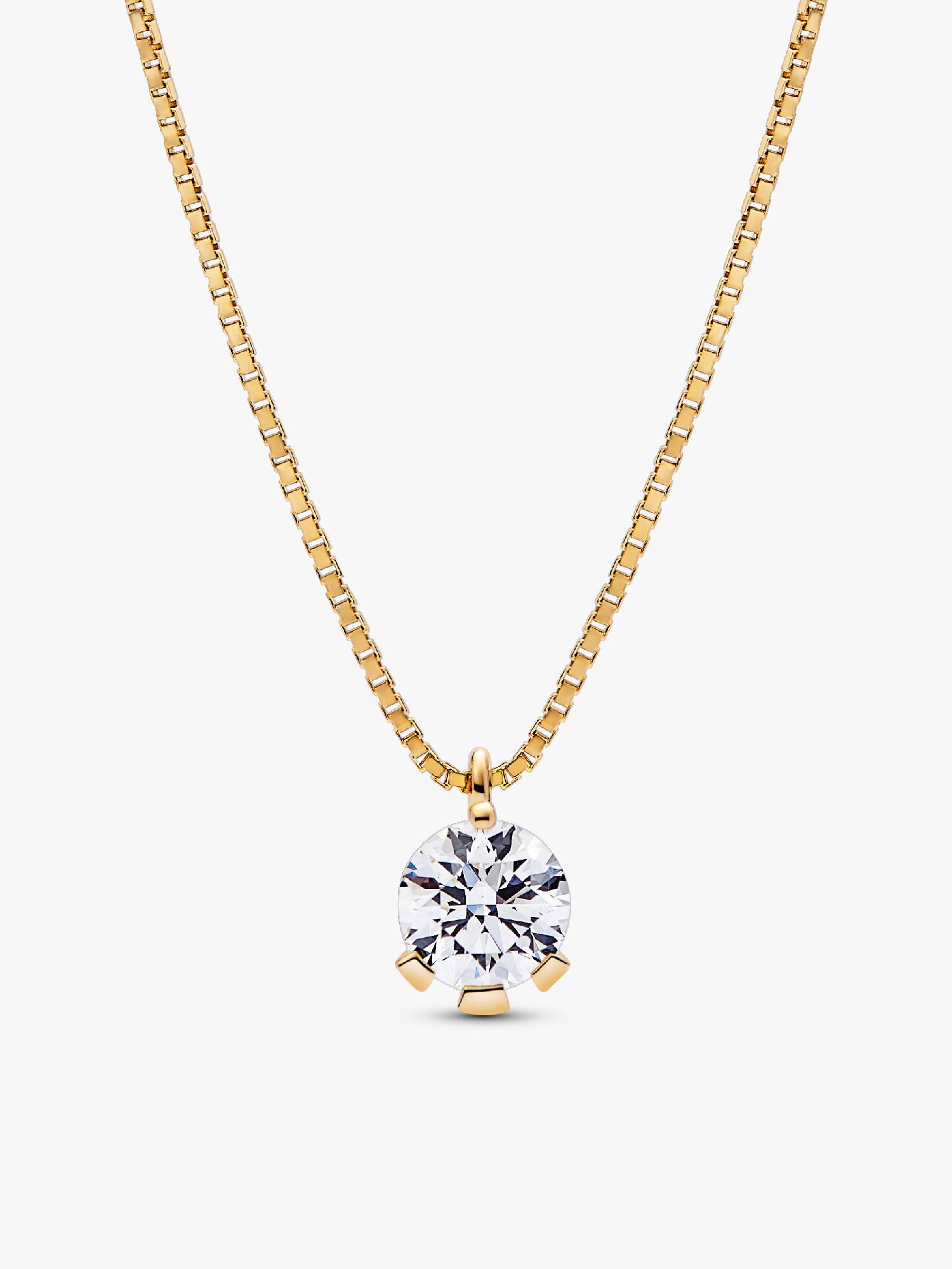 VENTE FINALE -  Collier avec pendentif à diamant cultivé en laboratoire Pandora Nova