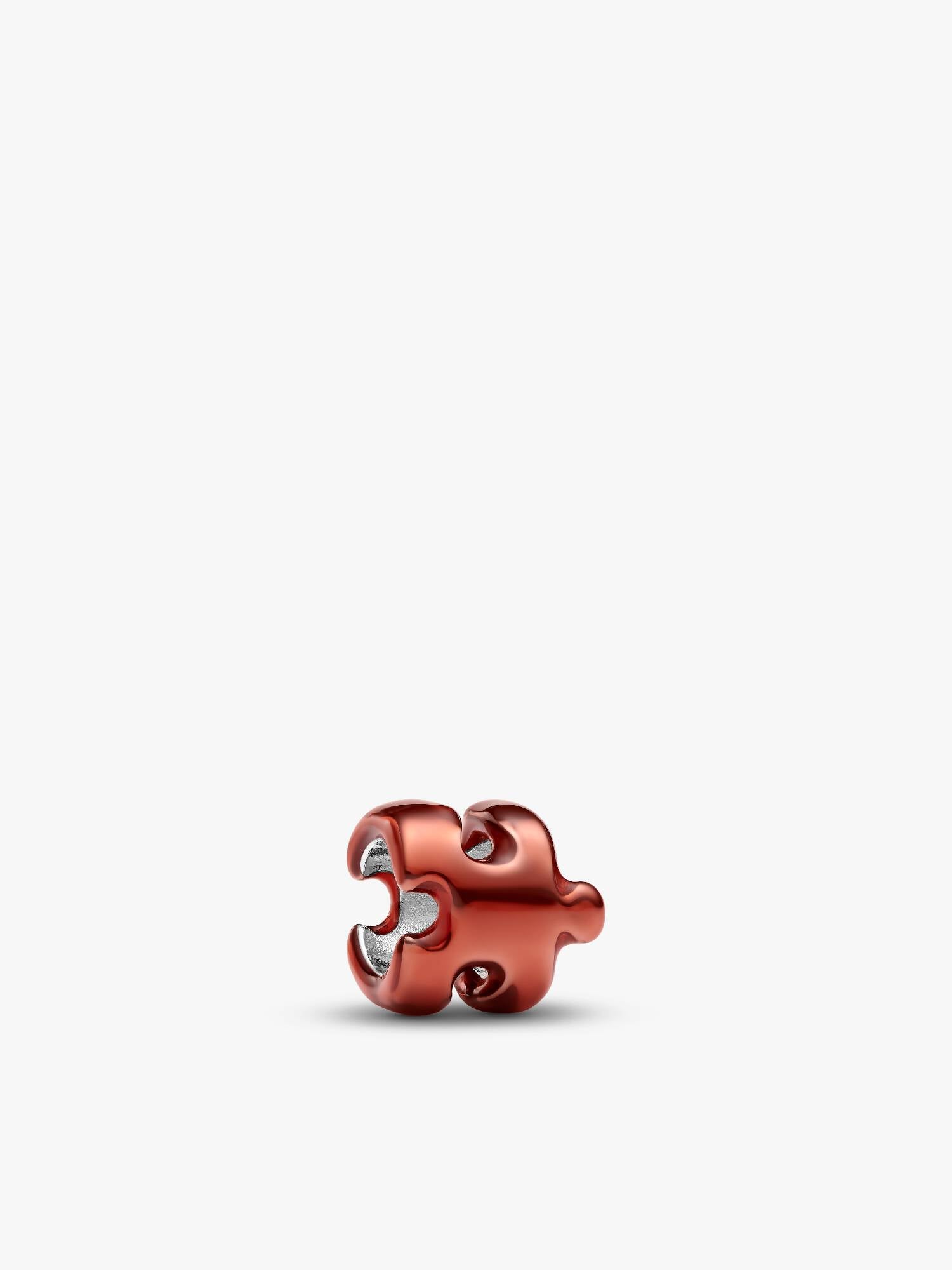 Mini charm Pièce de casse-tête orange
