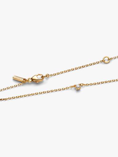 Collier à pendentif avec diamant cultivé en laboratoire Pandora Era