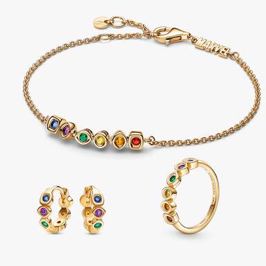 Marvel The Avengers Infinity Stones Jewellery Set