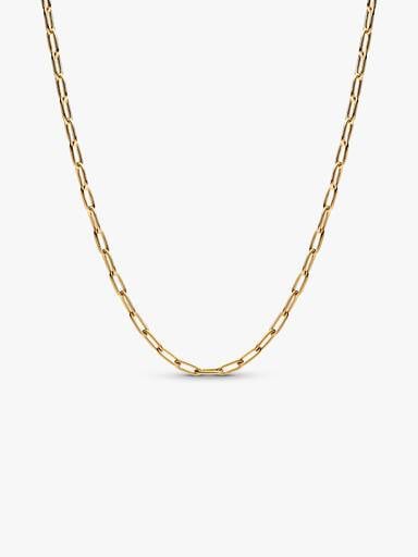 Collier à chaîne à maillons allongés