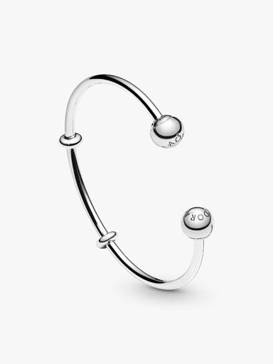 VENTE FINALE - Bracelet rigide ouvert Pandora Moments