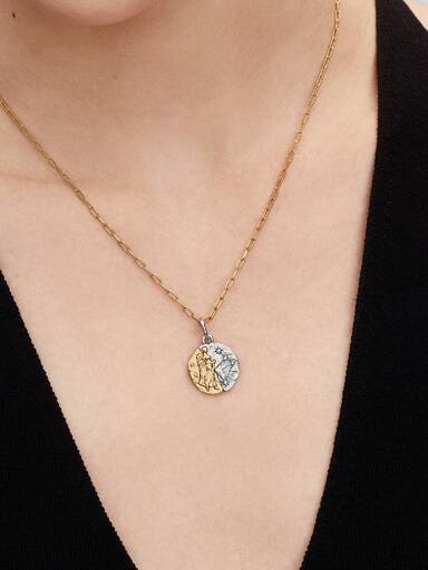Collier à chaîne à maillons allongés