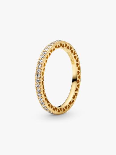 Sparkle and Hearts Ring