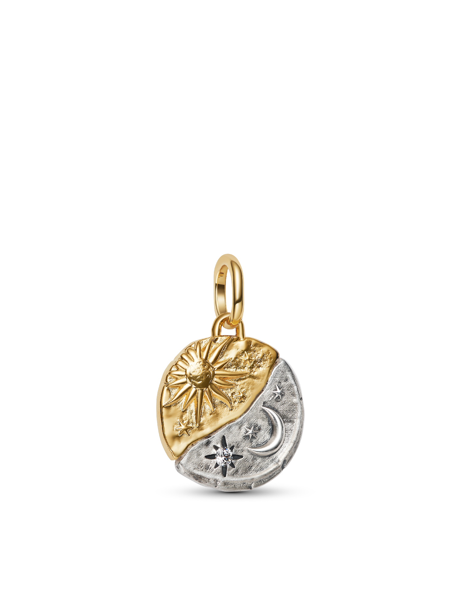 Sun & Moon Medallion Bracelet Set
