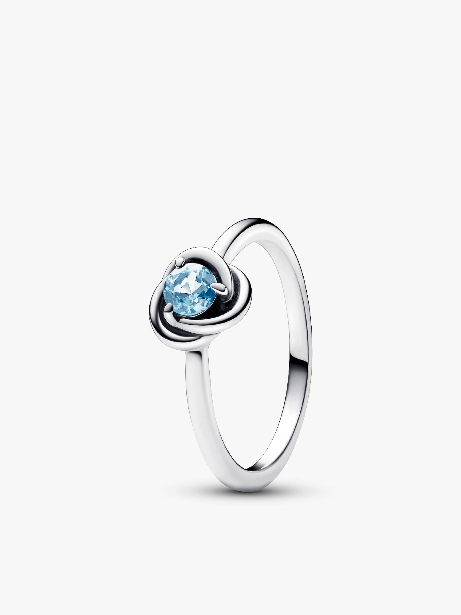 Bague Cercle éternel bleu océan pacifique de mars