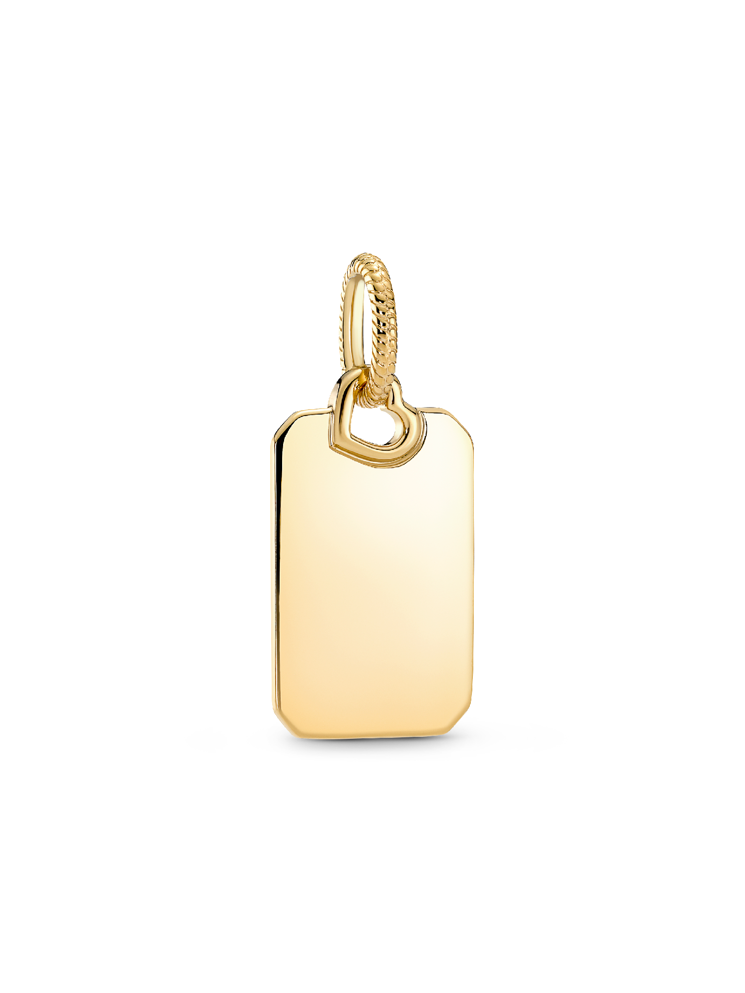 Pendentif Étiquette rectangulaire à graver