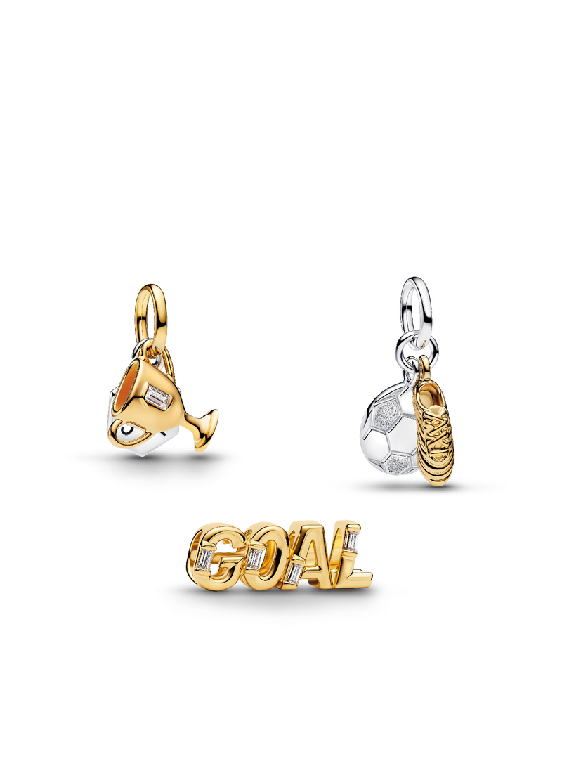 Soccer Goals Charm Trio