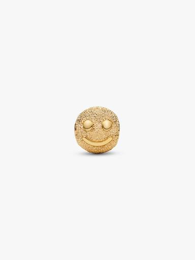 Mini charm Bonhomme sourire texturé