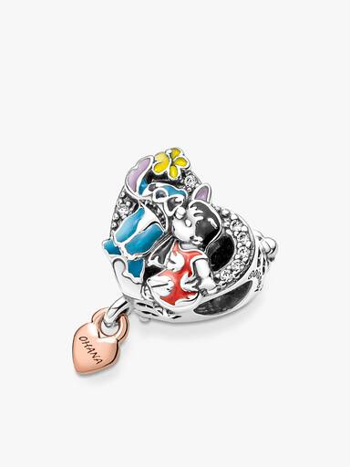 Bracelet avec charms Ohana de Lilo et Stitch de Disney