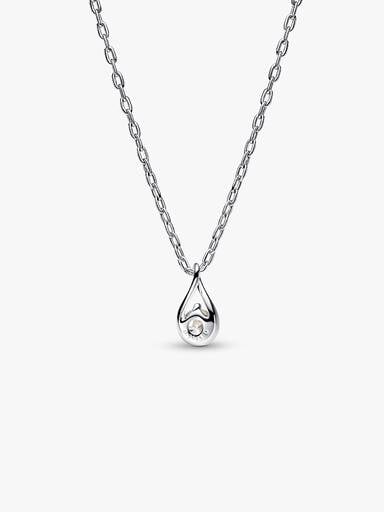 Pandora Infinite Lab-Grown Diamond Pendant Necklace