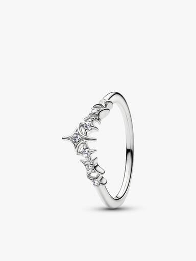 Tiara Two-Tone Friendship Ring Set