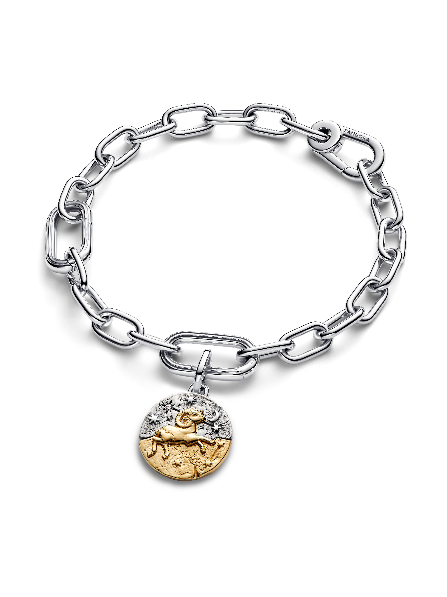 Aries Zodiac Medallion Charm