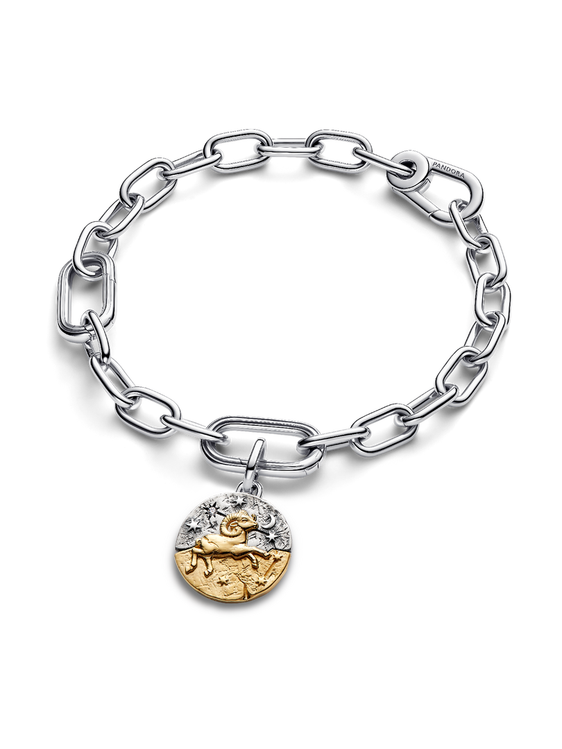 Aries Zodiac Medallion Charm