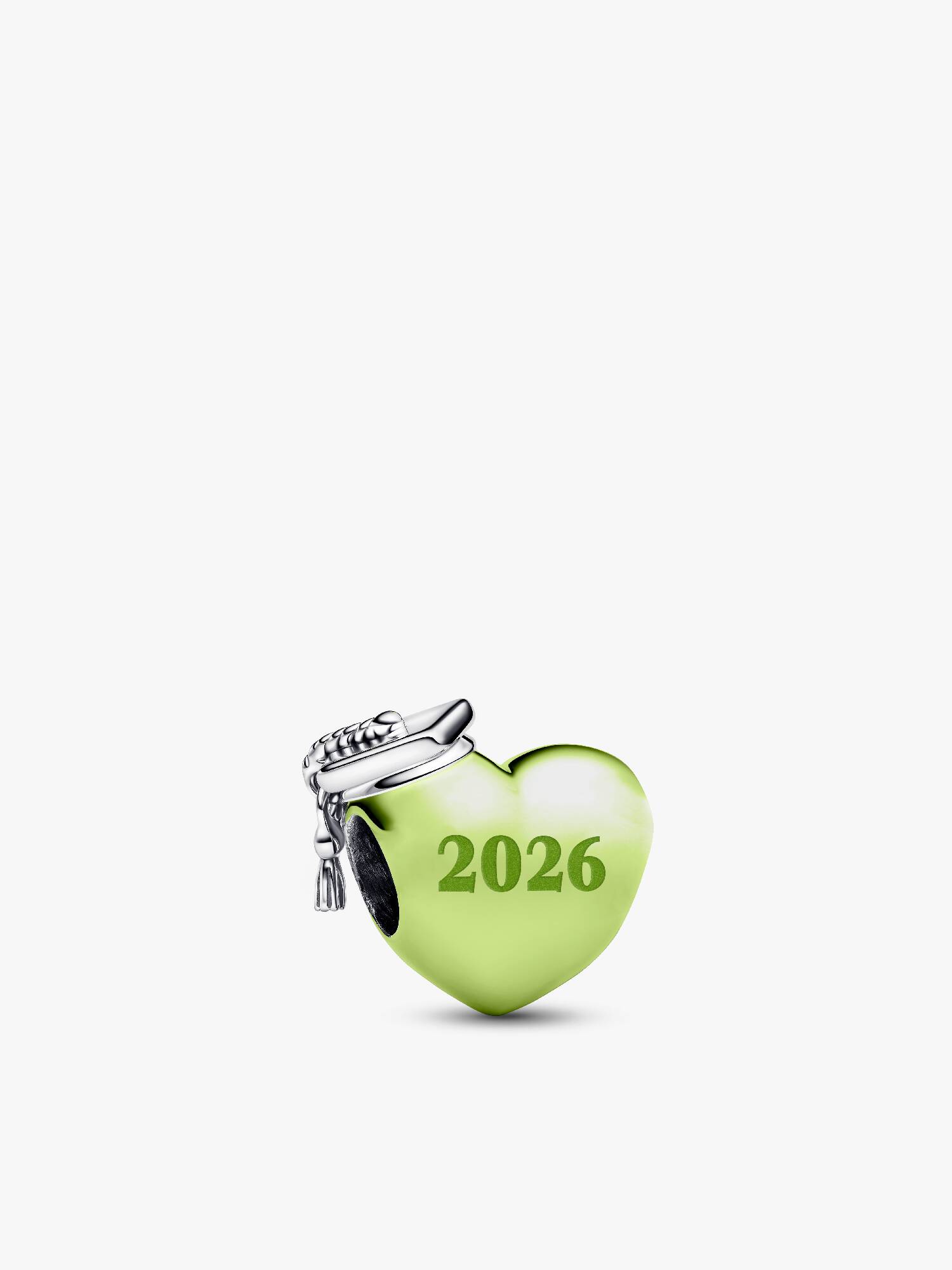 Charm Cœur vert de remise de diplômes 2026