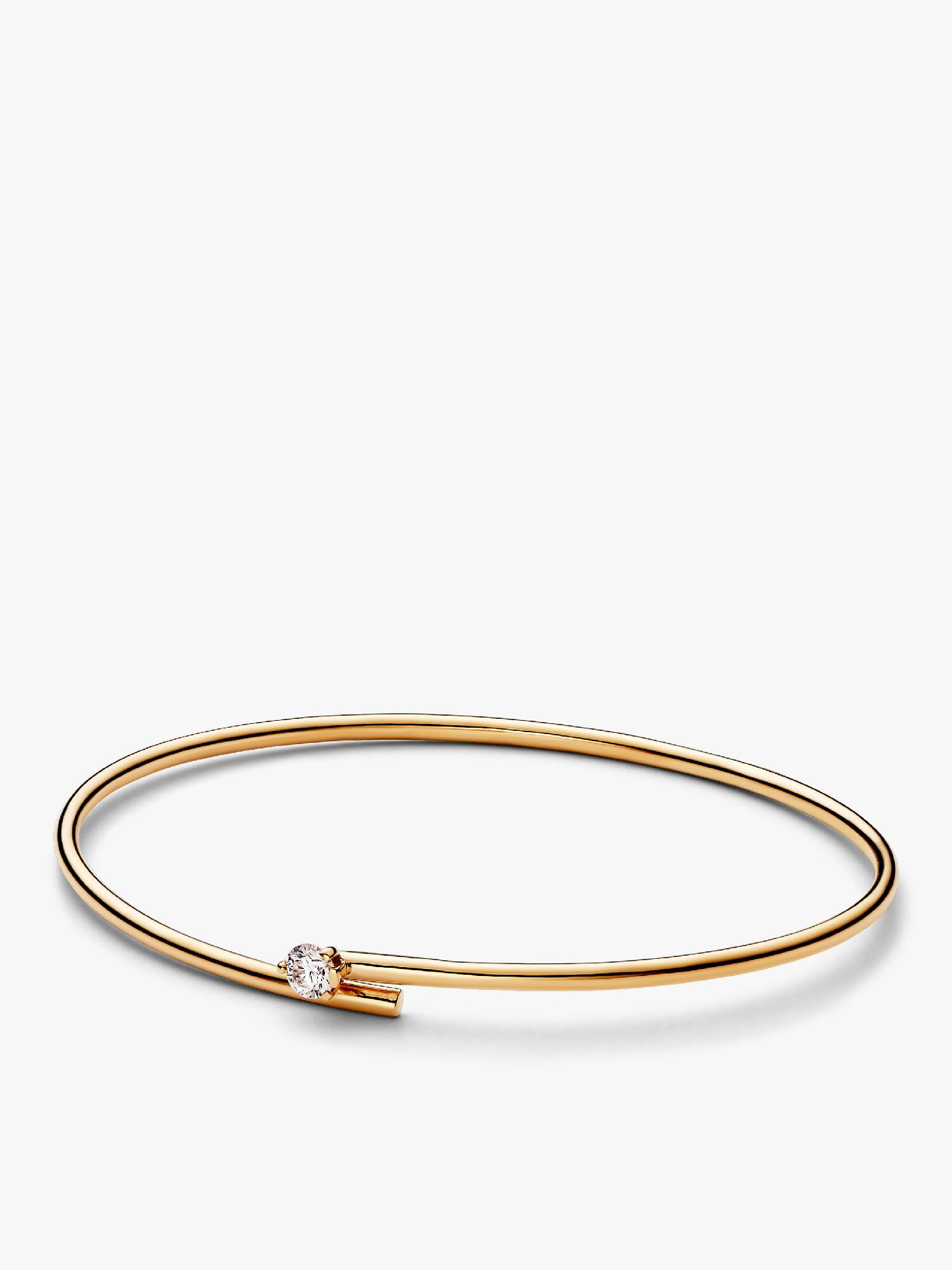 VENTE FINALE -  Bracelet jonc ouvert à diamant cultivé en laboratoire Pandora Infinite