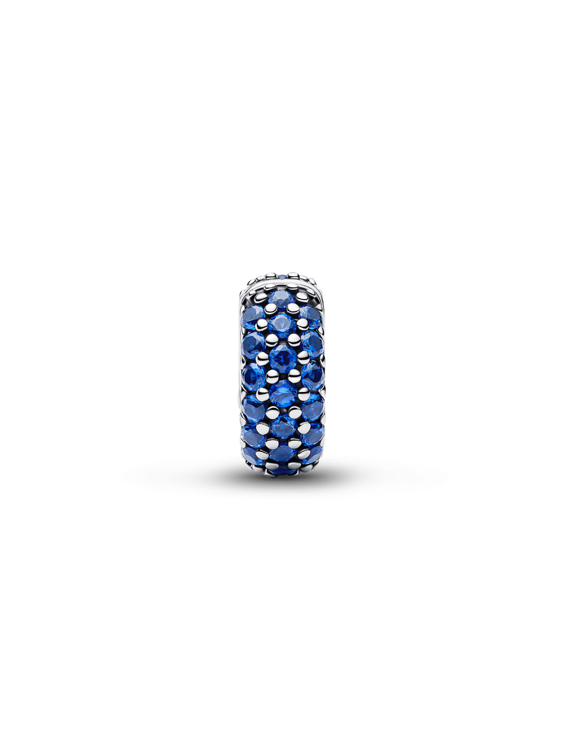 Royal Blue Stone Clip Charm