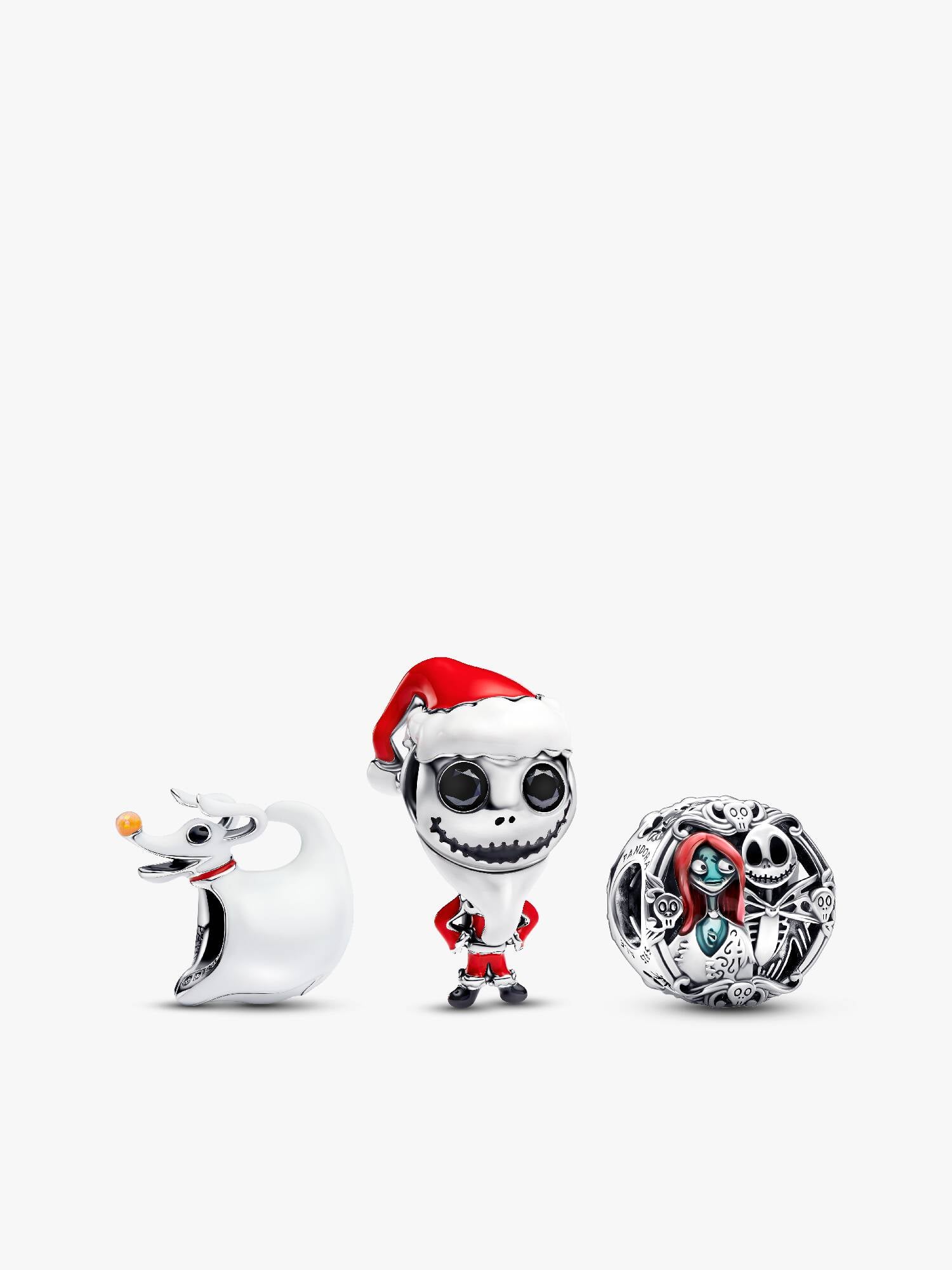 Trio de charms L'Étrange Noël de monsieur Jack de Disney