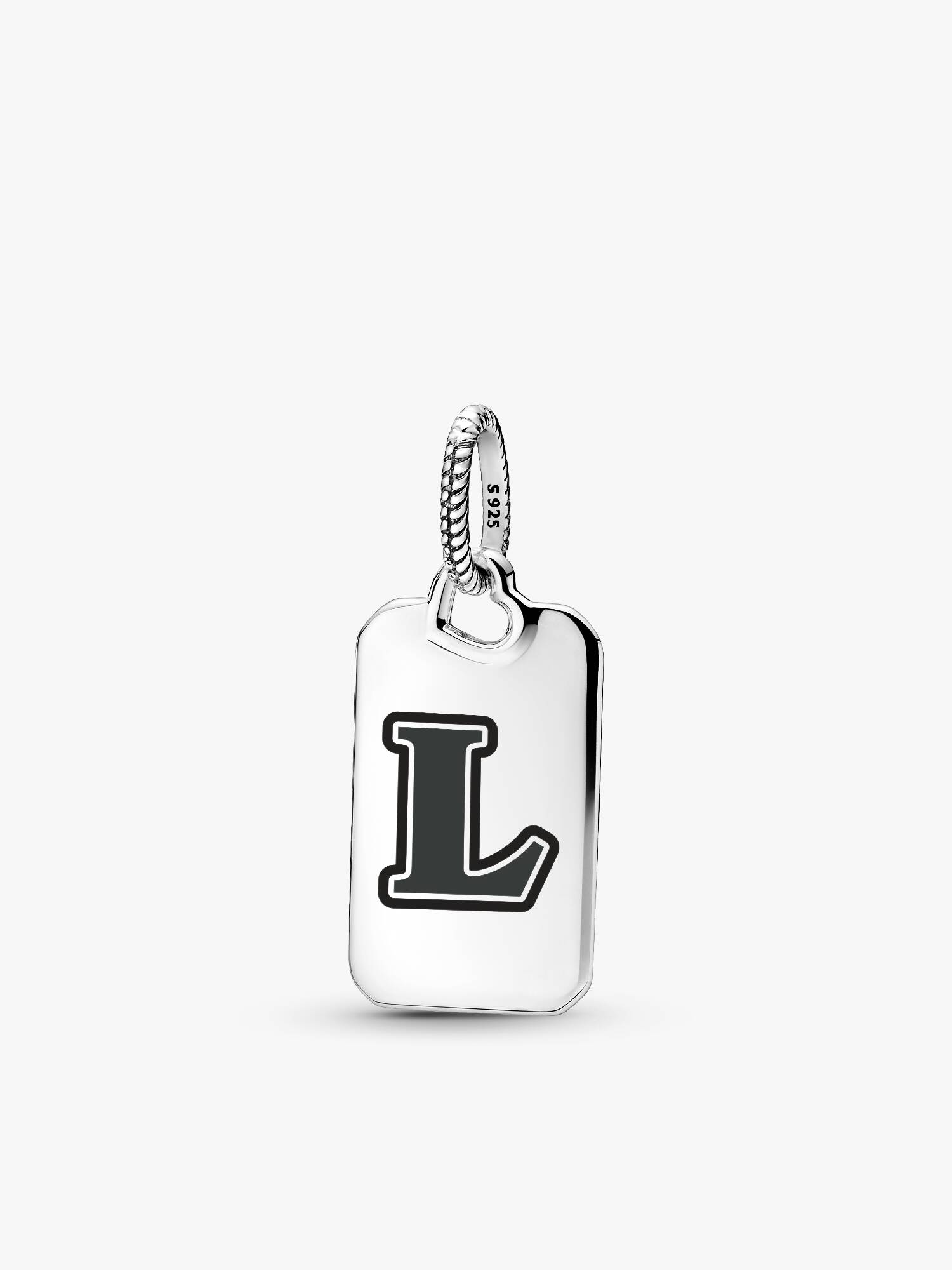 Letter L Rectangle Pendant