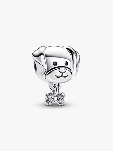 Pet Dog & Bone Charm