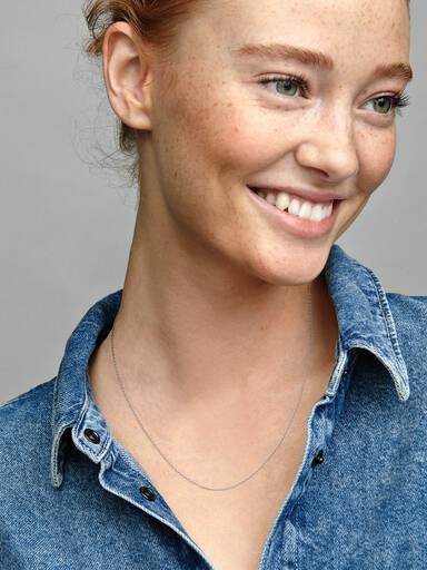 Collier à chaîne forçat classique