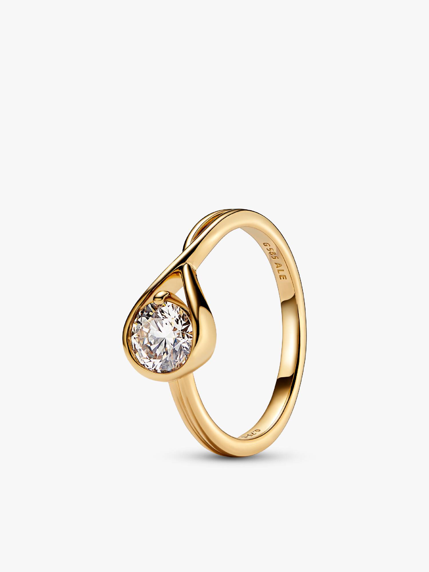 VENTE FINALE -  Bague à diamant cultivé en laboratoire Pandora Infinite