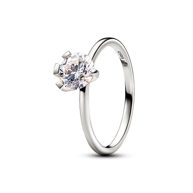 Pandora Nova Lab-grown Diamond Ring 1.00 carat tw 14k White Gold