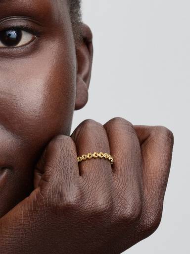Bague Anneau de cœurs