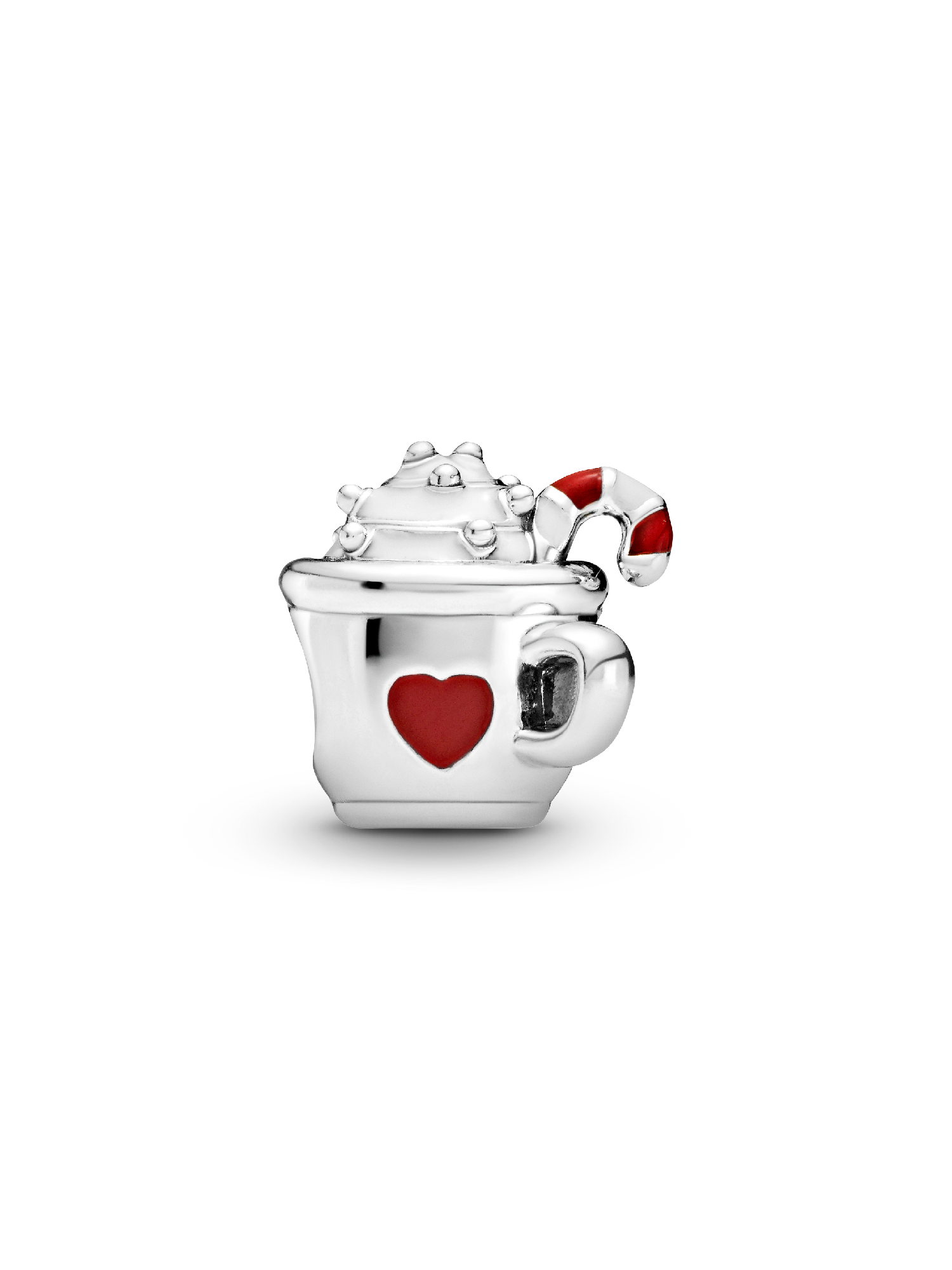Cocoa & Candy Cane Charm
