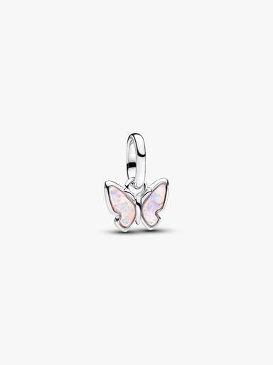 Pink Butterfly Mini Dangle Charm