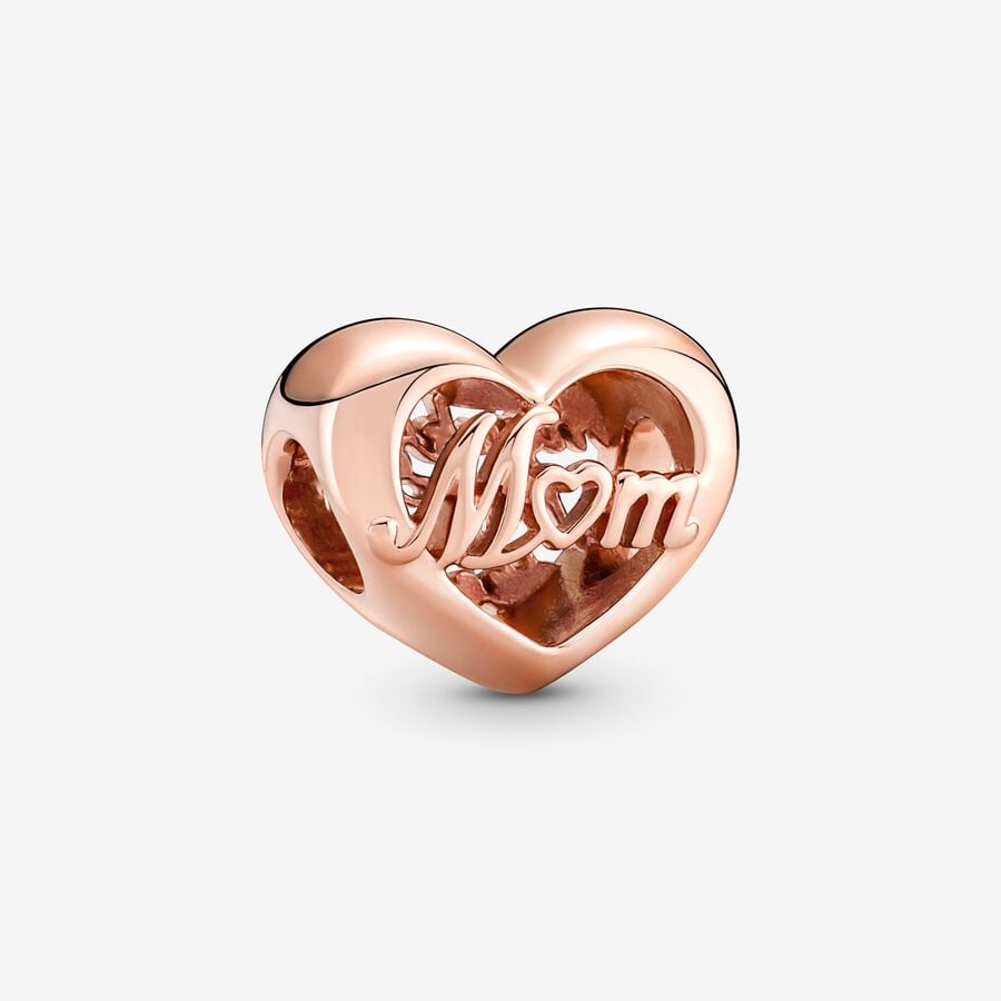 FINAL SALE - Thank You Mom Heart Charm image number 0