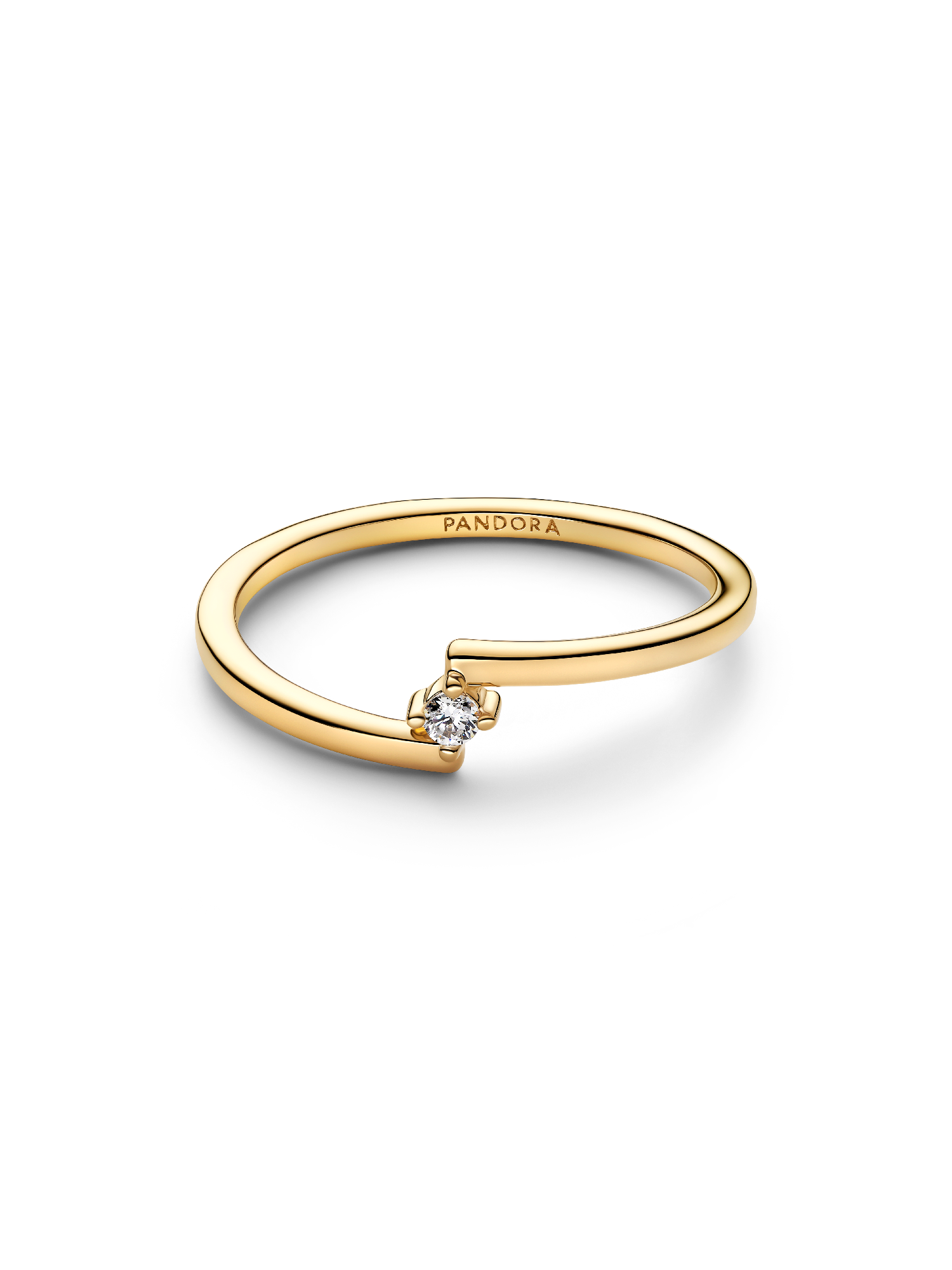 Split Solitaire Ring