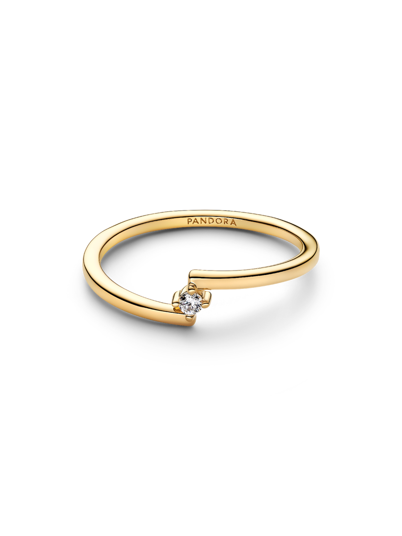 Split Solitaire Ring
